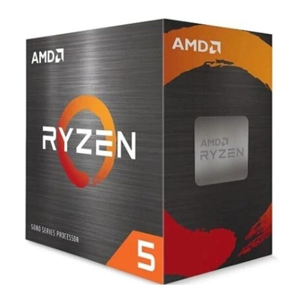 AMD Ryzen 5 5500 Desktop Processor 6 cores 12 Threads 19 MB Cache 3.6 GHz Upto 4.2 GHz AM4 Socket 500 Series Chipset