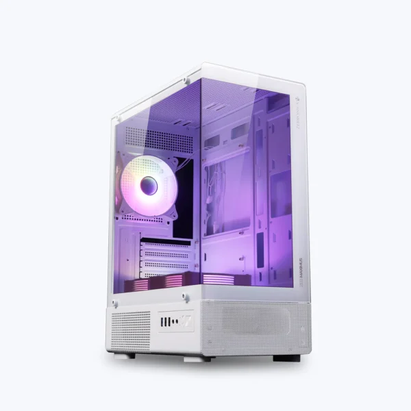 Zebronics Zeb Maximus ARGB Cabinet (White)